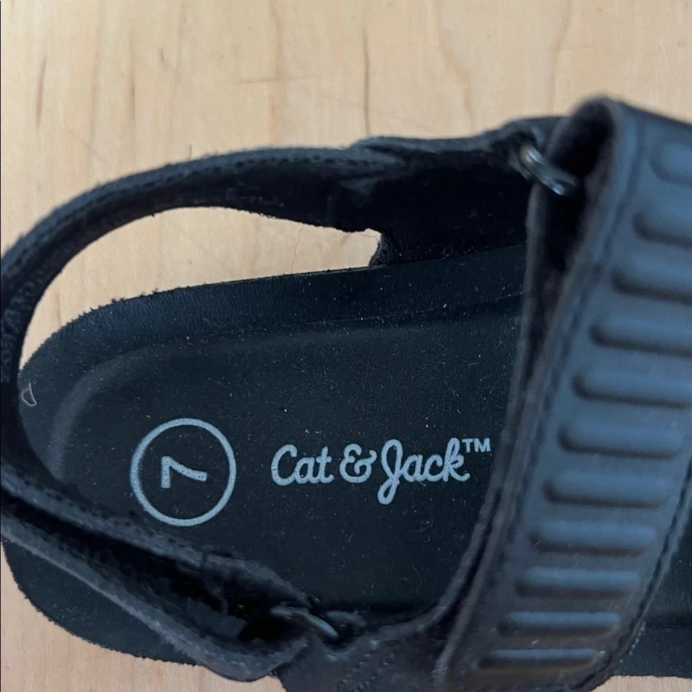 Cat & Jack Black Kids Sandals